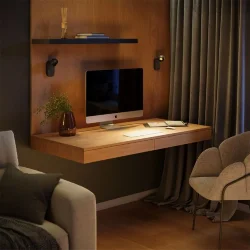 Настенный светильник (бра) Elfin 3000K 5Вт (Черный)