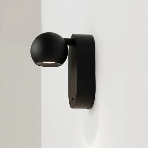 Настенный светильник (бра) Elfin 3000K 5Вт (Черный) - фото 14