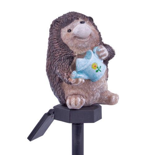 USL-S-836-PM410 HEDGEHOG Садовый светильник на солнечной батарее Ёжик, 1 светодиод, Теплый белый свет, 1xАAА Ni-Mh аккумулятор в-к, IP44, TM Uniel - фото 3