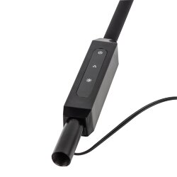 ULM-T619 10W-3000-6500K-DIM BLACK Торшер напольный светодиодный, 10W, с регулировкой наклона, Сенсорный выключатель, Диммер, Черный