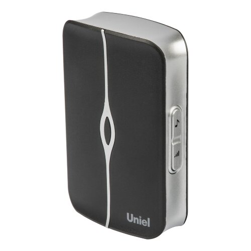 UDB-015W-R1T1-36S-100M-WH-BL Звонок беспроводной, 36 мелодий, Радиус действия 100м, Блистер, Белый с черным - фото 2