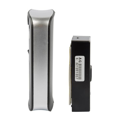 UDB-015W-R1T1-36S-100M-WH-BL Звонок беспроводной, 36 мелодий, Радиус действия 100м, Блистер, Белый с черным - фото 3