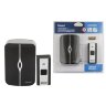 UDB-015W-R1T1-36S-100M-WH-BL Звонок беспроводной, 36 мелодий, Радиус действия 100м, Блистер, Белый с черным - фото 8