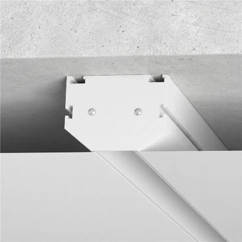 Slim Magnetic Комплект заглушек для шинопровода в натяжной потолок: торцевая и внутренняя белый 85233/00 - фото 4