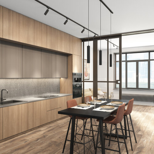 DK6210-BK Трековый светильник IP 20, 15 Вт, GU10, черный, алюминий. Фото 3