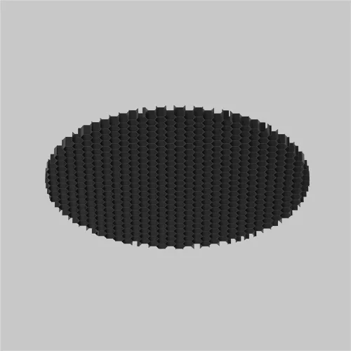 Светофильтр HoneyComb ⌀75мм для Фокус / Focus Led 40Вт (Черный) HoneyComb-D75 - фото