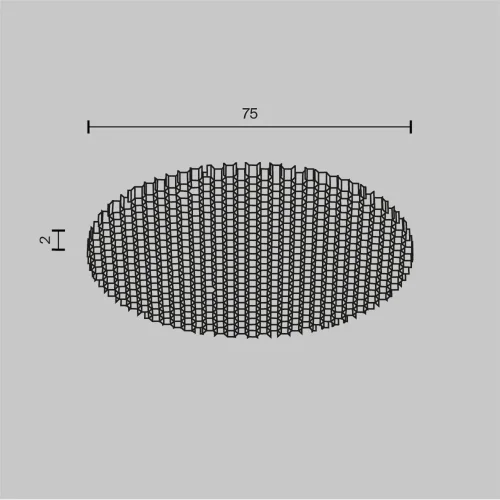 Светофильтр HoneyComb ⌀75мм для Фокус / Focus Led 40Вт (Черный) HoneyComb-D75 - фото 3