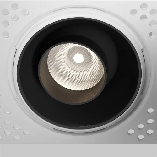 Встраиваемый светильник Омут Т / Dip T 10 Вт 4000 К 50° (Черный) DL128-10W4K-TRS-B - фото 2