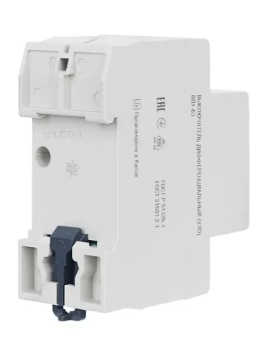 Выключатель дифференциального тока (УЗО) 2п 25А 30мА тип AC ВД1-63 GENERICA MDV15-2-025-030 - фото 3