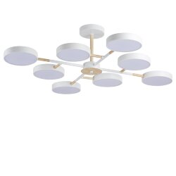 Люстра потолочная «LUMION» 5653/99CL, серия: BRAD (крепление на планке) - Смена режимов с клавиши выключателя