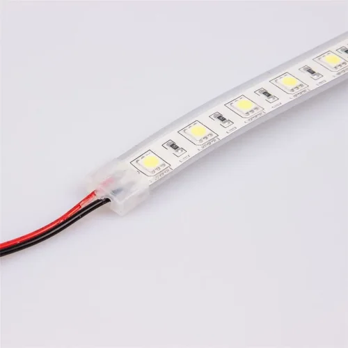 Светодиодная лента Standart PRO class, 5050, 60 led/m, warm white, 24V, V068, IP68 - фото II