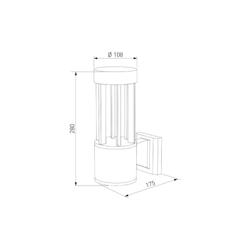 Светильник садово-парковый светодиодный Apart 35193/W - фото 6