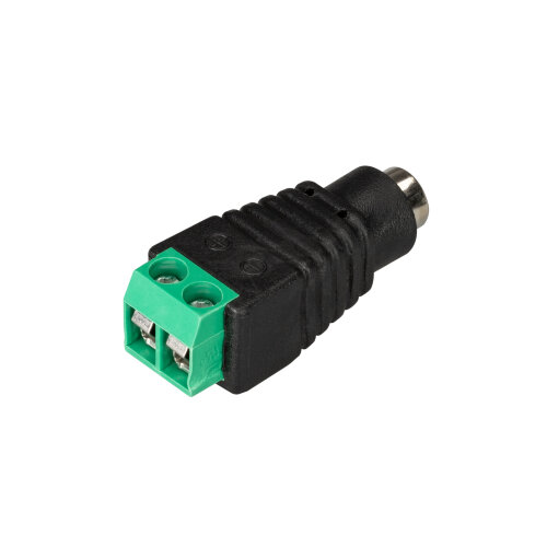 Коннектор Terminal-MONO-2pin-F (Jack 5.5) (Arlight, Пластик) 018058(1) - фото 2