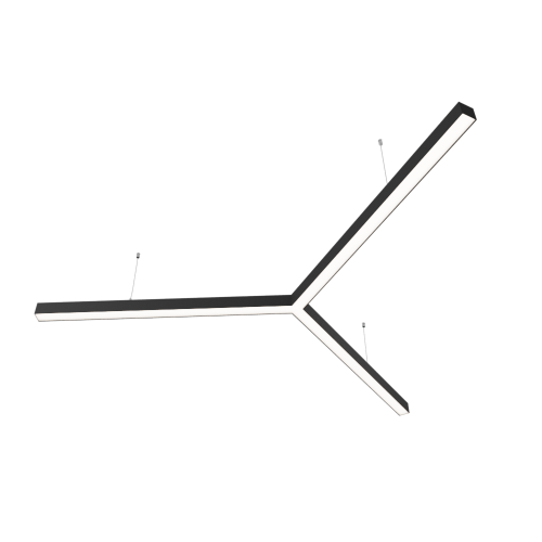 Светильник WOLTA PRO КОНТУР ТРИНИТИ ДСО03-108-801-5К-Ч Матовый - фото 1.