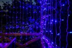 ULD-C3020-240-TTK BLUE-WHITE IP44 Занавес светодиодный с эффектом мерцания, 3х2м, Соединяемый, 240 светодиодов, Белый и синий свет, Провод прозрачный, TM Uniel - фото 6