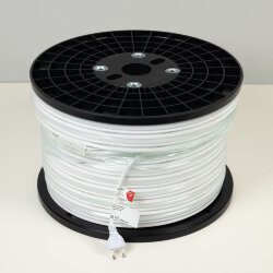 Светодиодная лента герметичная WAVE-SIDE-А120-12х25mm 230V White6000 (12 W/m, IP67, 50m, wire х2) (Arlight, Грибовидная форма) 051935