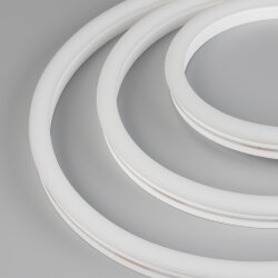 Светодиодная лента герметичная WAVE-SIDE-А120-12х25mm 230V White6000 (12 W/m, IP67, 50m, wire х2) (Arlight, Грибовидная форма) 051935