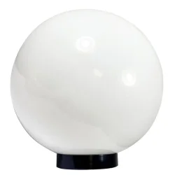 Светильник НТУ 06-100-01 'Шар' 400 Б 100Вт E27 IP55 опал ПММА /корпус плоск. черн. (инд. упак.) Элетех 1030480231