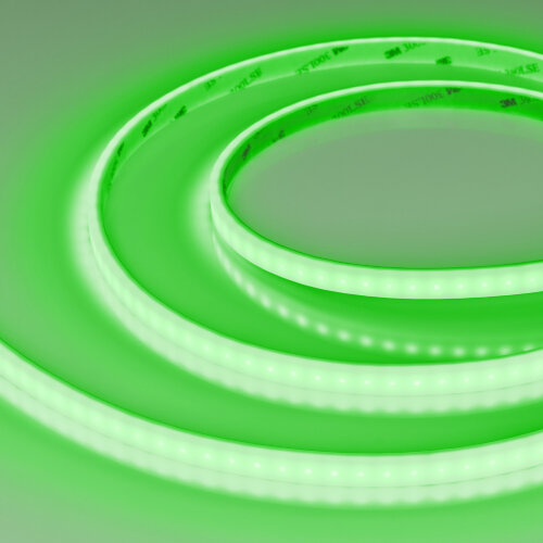 Светодиодная лента герметичная RTW-PSW-A120-10mm 24V Green (9.6 W/m, IP67, 2835, 5m) (Arlight, 5 лет) 040765 - фото