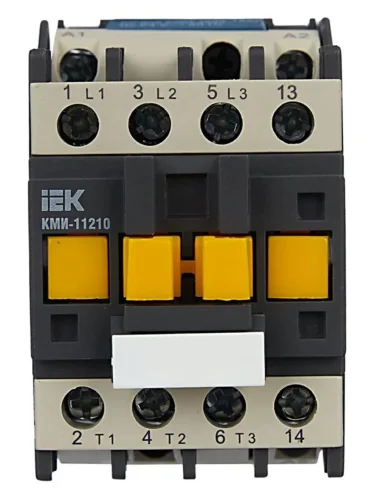 Контактор КМИ-11210 12А 24В/АС3 1НО KARAT IEK KKM11-012-024-10 - фото 3
