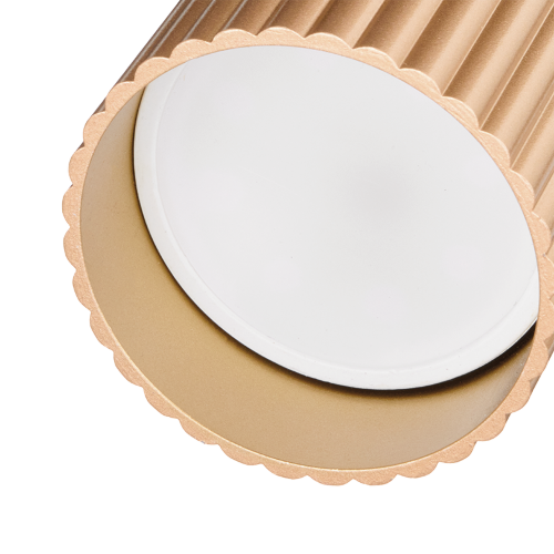 Светильник WOLTA WSL-GU10/S18WG под лампу GU10 Белый / золотой DUO - фото 5.