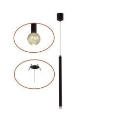 Подвес «ODEON LIGHT» 4373/3LA, серия: FIANO (крепление на планке; встраиваемый)