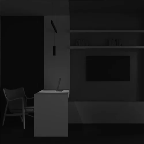 Трековый подвесной светильник Фокус / Focus Led Exility 3000K 12Вт 36° (Черный) TR041-2-12W3K-B - фото 15
