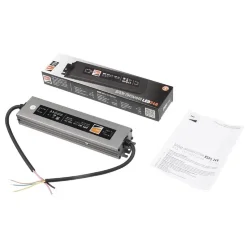 Блок питания для светодиодной ленты 100Вт 4.16А 24В IP67 BSPS влагозащ. метал. Pro JazzWay 5015579