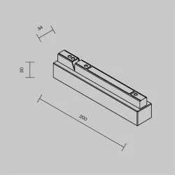 Источник напряжения встраиваемый Gravity, S35 48В, 100Вт, черный (Черный) TRX010DR2-100B