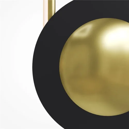 Настенный светильник (бра) Link 3000К 16Вт (Черный и Латунь) - фото 13