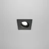 Встраиваемый светильник Atom GU10 10Вт (Черный) - фото 4