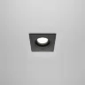Встраиваемый светильник Atom GU10 10Вт (Черный) - фото 5