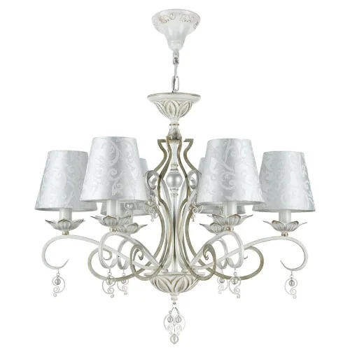 Люстра Monile E14x6 (Белый с Золотом) - фото 2