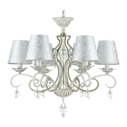 Люстра Monile E14x6 (Белый с Золотом)