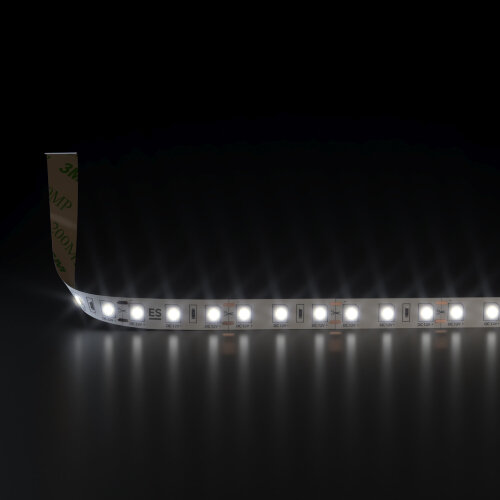 Светодиодная лента 12 В 9,6 Вт/м 120 Led/м 2835 IP20, дневной белый 4200К, 5 м - Фото 2
