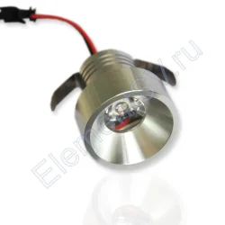 Светодиодный светильник точечный RW SP13 (1W, red)