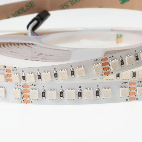 Светодиодная лента LUX class, 4040, 120led/m, RGB, 24V, 16W/m, IP20, P10, A299 - фото III