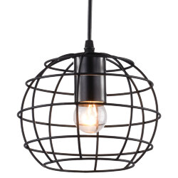 Светильник подвесной Luminarte PRISON-PL60E27*1BL Тип ламп 1*E27