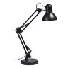 TLI-221 BLACK E27 Светильник настольный, Цоколь Е27, 60W, Механический выключатель, Черный - фото 1