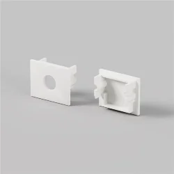 Комплект заглушек (для профиля 26×30) 2 шт., ALM-2630-EC 642053 (Белый)