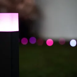 Светильник светодиодный садово-парковый с управлением по Wi-Fi 9.5W/RGBW+3000K | CUBE 80cm | - LEDVANCE SMART+