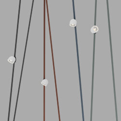 Поворотный светильник для трека-ремня Belty Smart, серия Spot, со светодиодом, D100*H107мм, 48V DC, 12W, RA90, 38°, 2700-6000K, IP20, белый с черным, алюминий, Denkirs DK5640-WH+BK