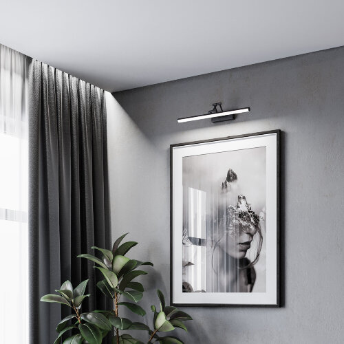 Светильник настенный светодиодный Monza LED черный 4000К - Фото 3