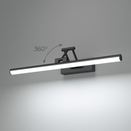 Светильник настенный светодиодный Monza LED черный 4000К - Фото 2