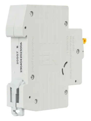 Выключатель автоматический модульный 1п B 6А 6кА ВА47-60M KARAT IEK MVA31-1-006-B - фото 3