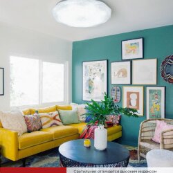 Светильник светодиодный серии DECO ДАЙМОНД 36Вт 230В 6500К 3240Лм 380х55мм IN HOME