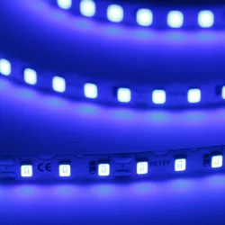 Светодиодная лента S-образная 2835, 120led/m, blue, 12V, IP20, BA5
