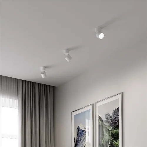 Светильник потолочный поворотный светодиодный Rolly 9W 4000K белый 25112/LED - фото 4