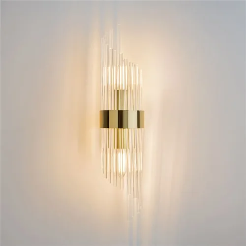 Настенный светильник (бра) Frame E14х2 (Золото) - фото 11