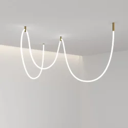 Потолочное крепление для круглого гибкого неона Full light латунь FL 2880 латунь (063430)